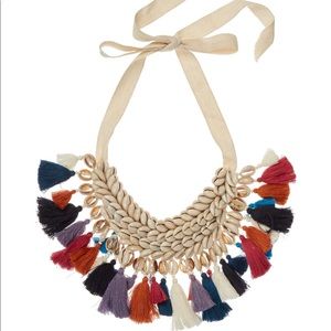 Figue Leta Shell And Tassel Necklace